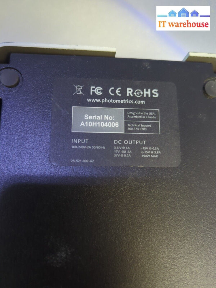 Photometrics Evolve EMCCD Camera 25-519 (IEEE1394) W/ Power Supply. - (AS IS)