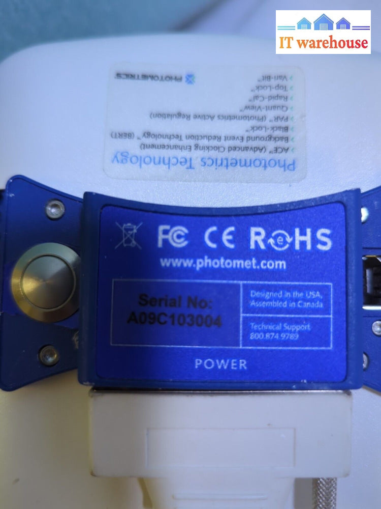 Photometrics Evolve EMCCD Camera 25-519 (IEEE1394) W/ Power Supply. - (AS IS)