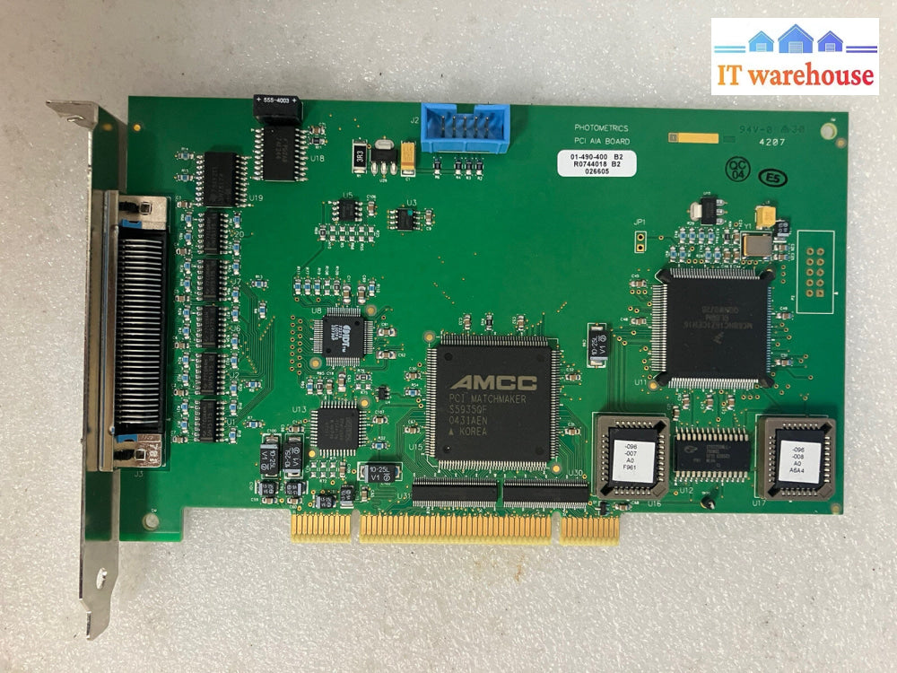 ~ PHOTOMETRICS PCI BOARD 01-490-400 B2 026605 27-490-400-B2 94V-0