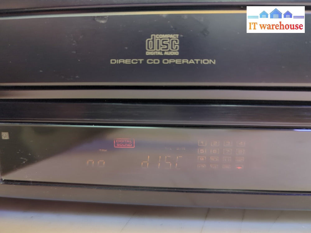 Pioneer Cld-S303 Laserdisc Cd Cdv Karaoke Ld Player Tested (No Remote) -