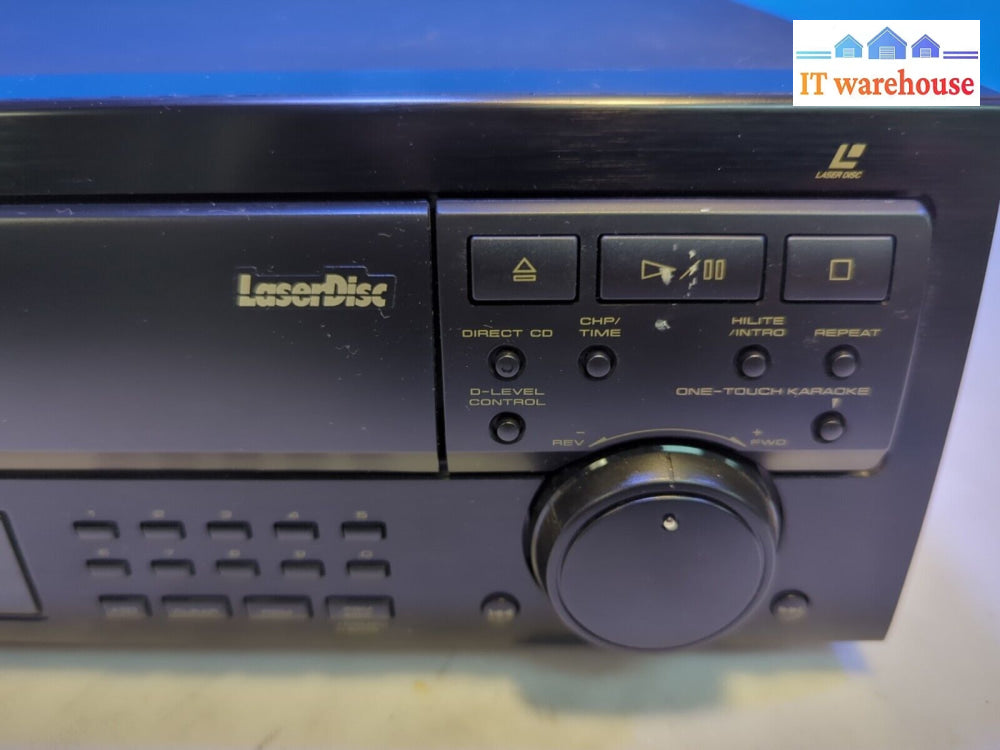Pioneer Cld-S303 Laserdisc Cd Cdv Karaoke Ld Player Tested (No Remote) -