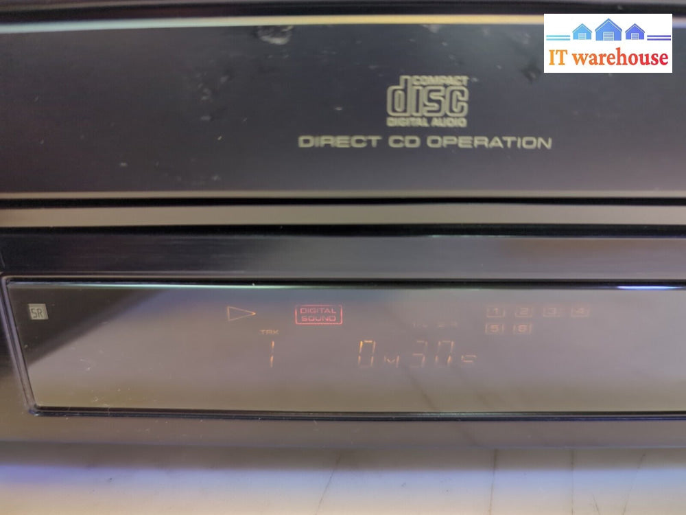 Pioneer Cld-S303 Laserdisc Cd Cdv Karaoke Ld Player Tested (No Remote) -