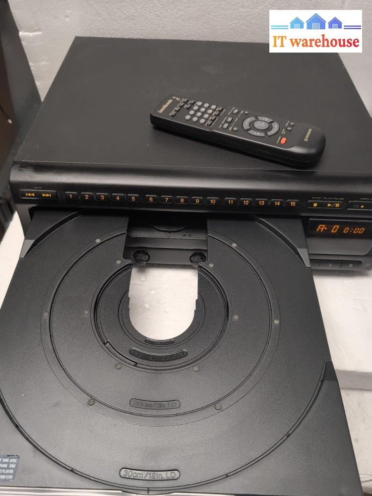 Pioneer CLD-V760 Laser Disc & CD CDV Player LaserKaraoke w/Remote - 