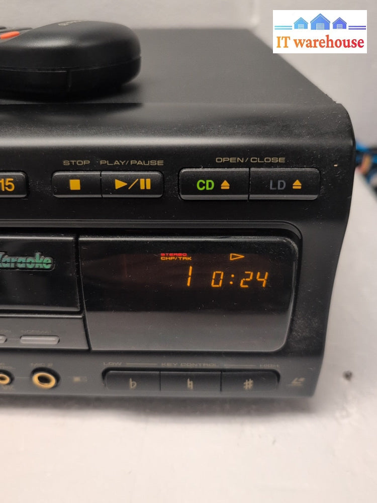 Pioneer CLD-V760 Laser Disc & CD CDV Player LaserKaraoke w/Remote - 