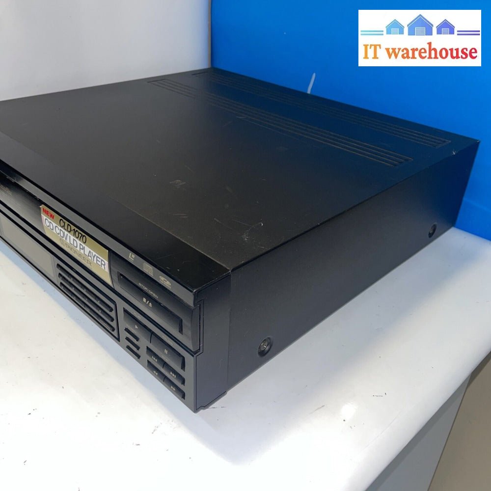 Pioneer Laserdisc Player Cld-1070 (No Remote)