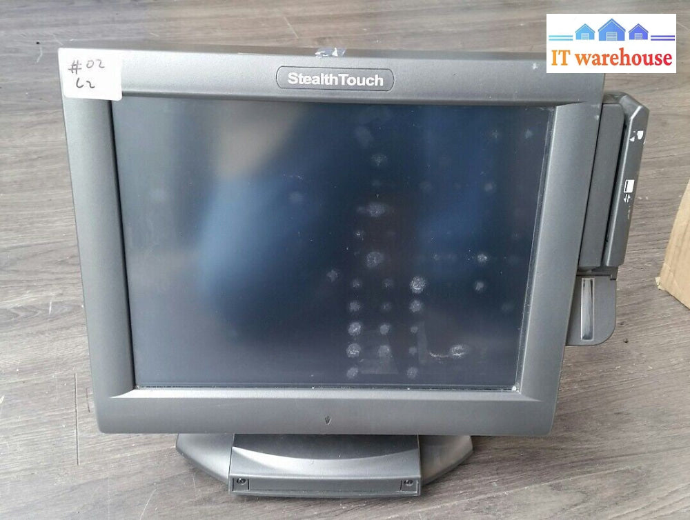 - Pioneer Stealth Touch M5 15" POS TERMINAL  TOUCHSCREEN CELERON CPU 80G HDD 