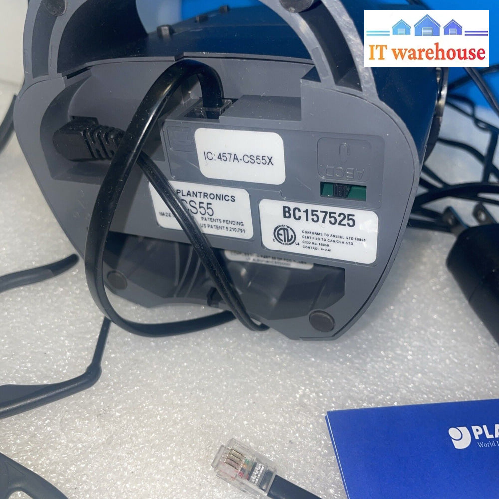 Plantronics Cs50 Wireless Headset System