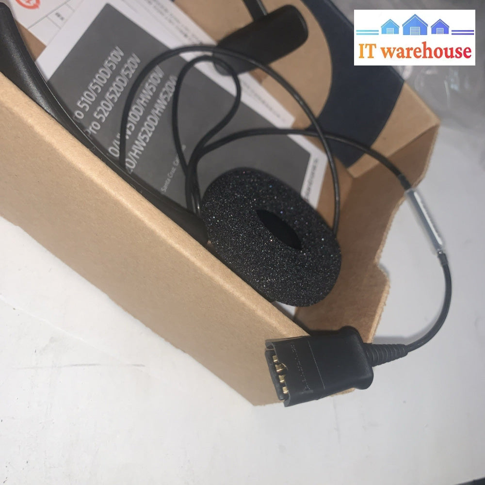 Plantronics EncorePro 510 Headset Black 89433-01 Noise Canceling HW510