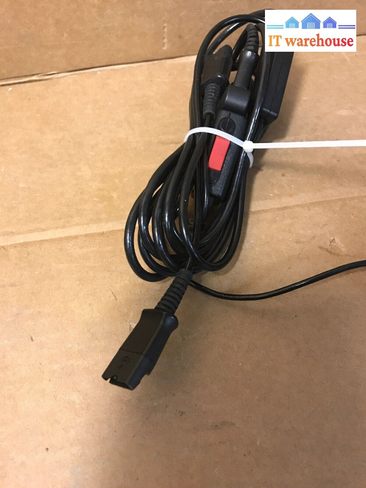 Plantronics Hw261N Black Headband Headsets No Pad