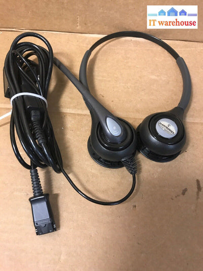 Plantronics Hw261N Black Headband Headsets No Pad