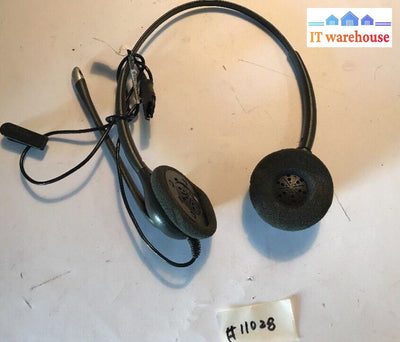 - Plantronics HW261N SupraPlus Binaural Ultra Noise-Canceling WideBand Headset