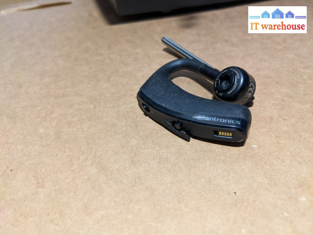 - Plantronics Voyager Legend B235 Bluetooth Headset W/ Charger (Shell Cracked)