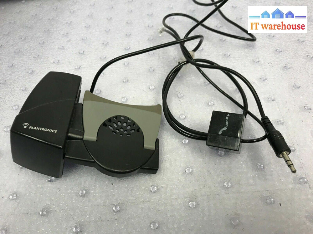 - Plantronics Voyager Legend B235 Bluetooth Headset W/ Charger (Shell Cracked)