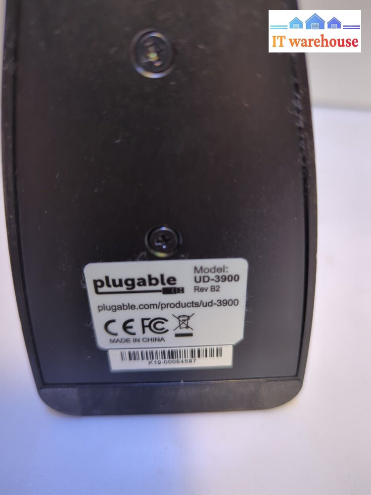 - Plugable Ud-3900 Universal Laptop Docking Station Dvi Hdmi 6X Usb 3.0