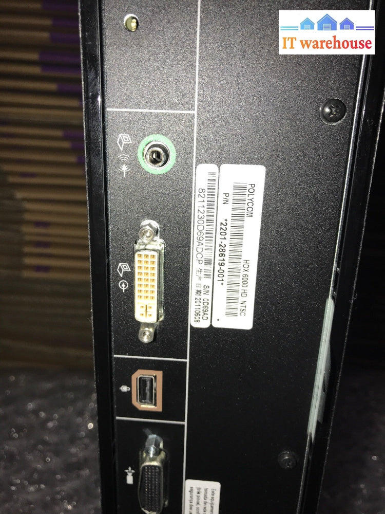 Polycom HDX 6000 HD NTSC 2201-28619-001