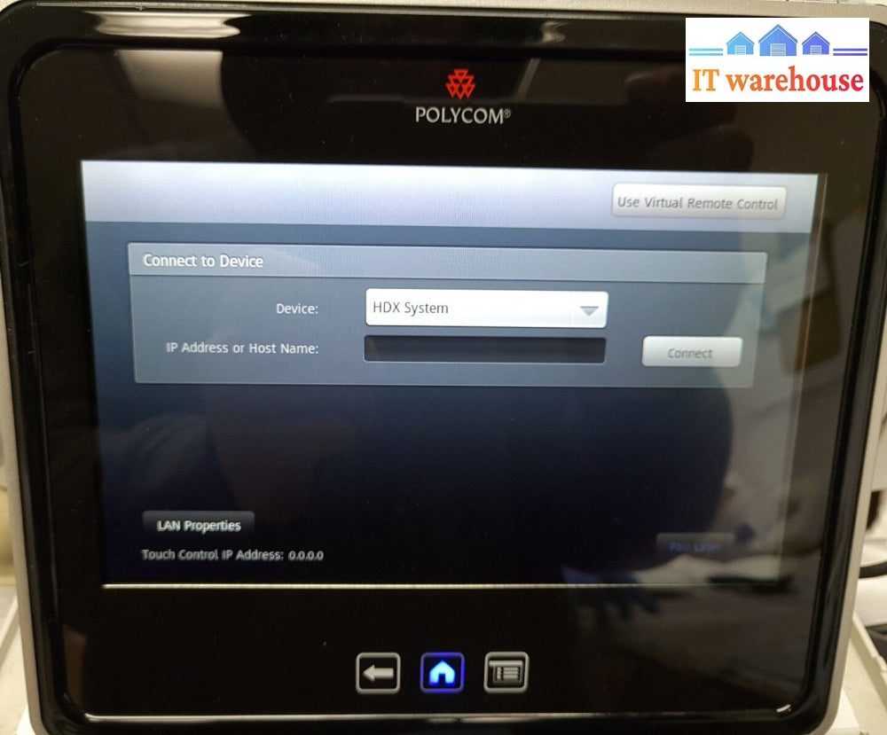 + Polycom Touch Control Video Conferencing Unit 2201-61652-001 No Stand