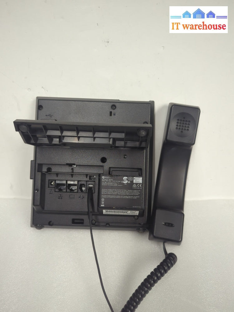 POLYCOM VVX 350 DESKTOP VOIP PHONE  P/N 2200- 48830 -