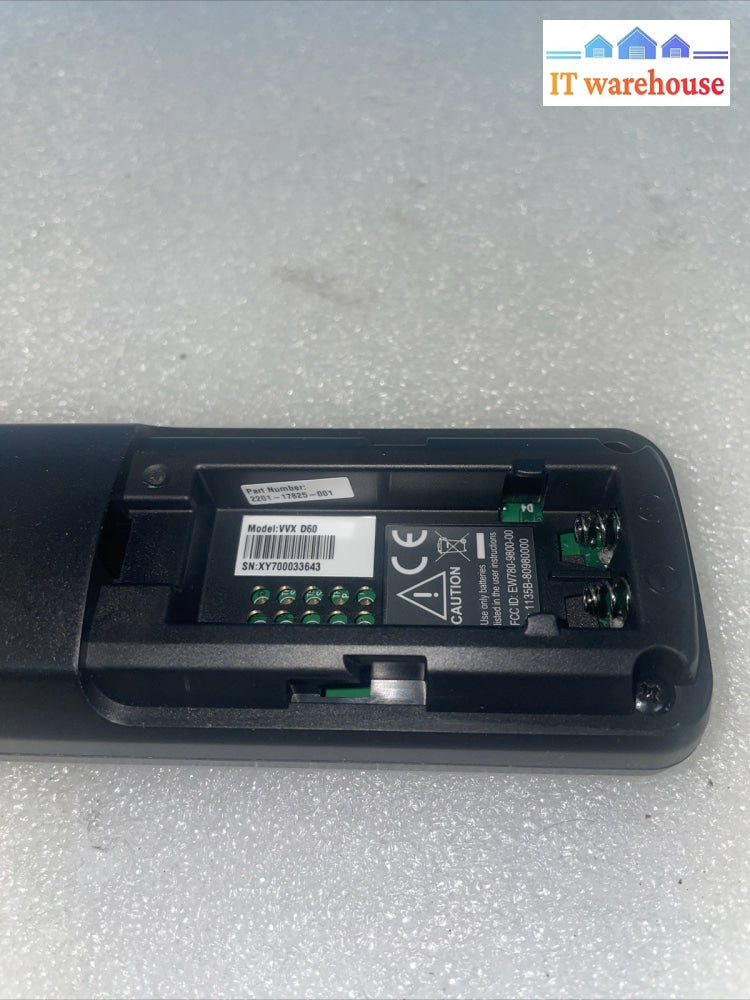 Polycom VVX D60 Wireless Handset Only (2200-17825-001)