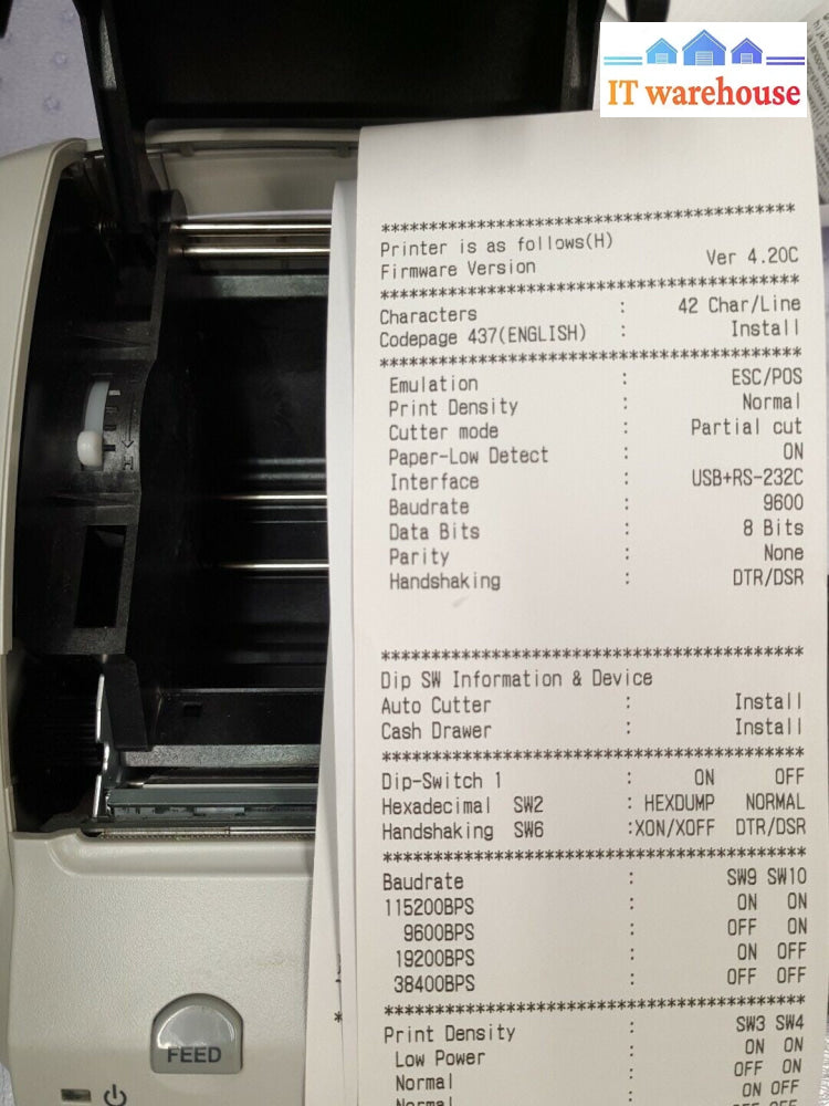 - POSLIGNE ODP200H-W (SERIAL,USB,AUTOCUT) POS Thermal Receipt Printer w/ac @@@