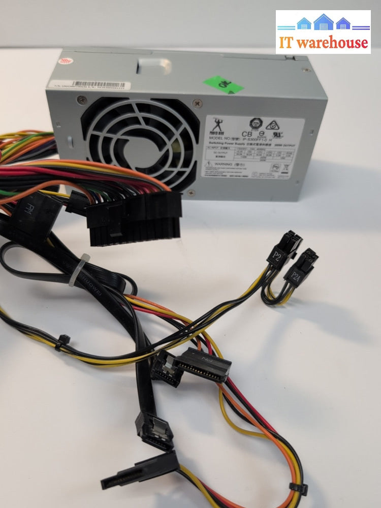 Power Man IP-S300FF1-0 H 300Watt Switching Power Supply 24pin Tested -