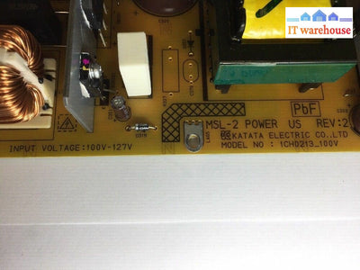 - POWER SUPPLY BOARD KATATA ELECTRIC MSL-2 POWER 1CH0213_100V
