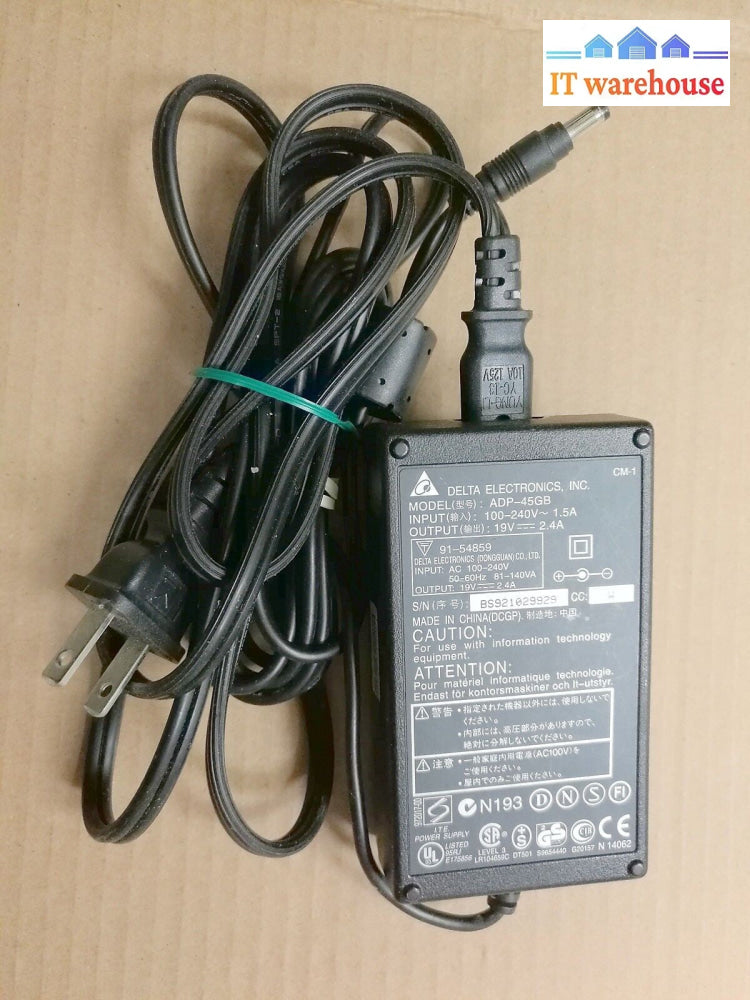 +Power Supply Delta ADP-45GB Adapter 19V 2.4A PS AC/DC Charger for Laptop
