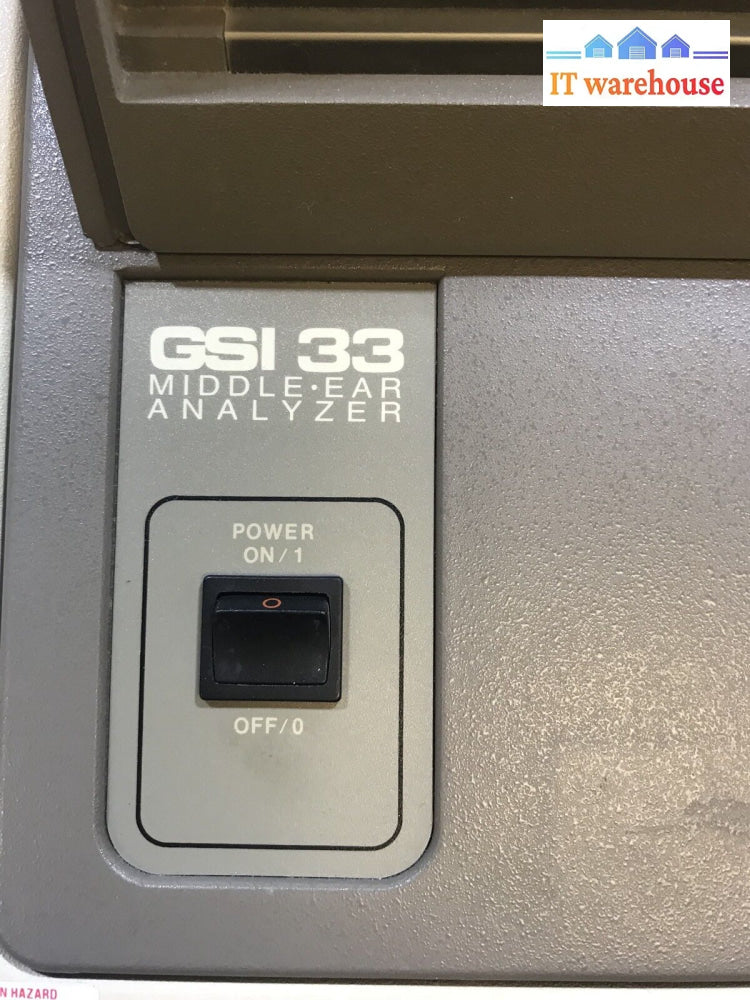 - Power Unit 1733-0715 7996-0045 For Gsi 33 Middle Ear Analyzer @@@