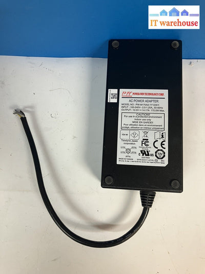 ~ Power-Win PW-M170A2-1Y120H1 12V 14.17A 170W AC Power Adapter Cable Cut Off