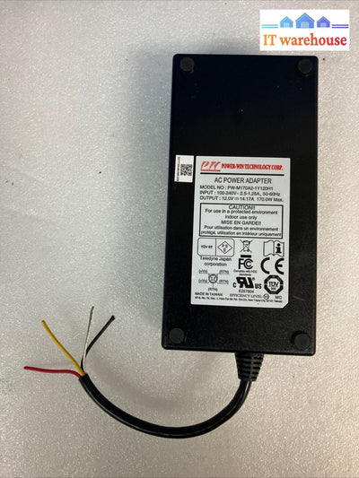 ~ Power-Win PW-M170A2-1Y120H1 12V 14.17A 170W AC Power Adapter (Cable cut off)