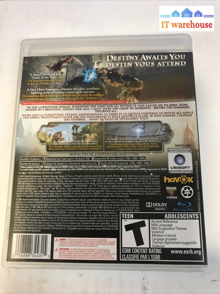 Prince of Persia (Sony PlayStation 3) - PS3