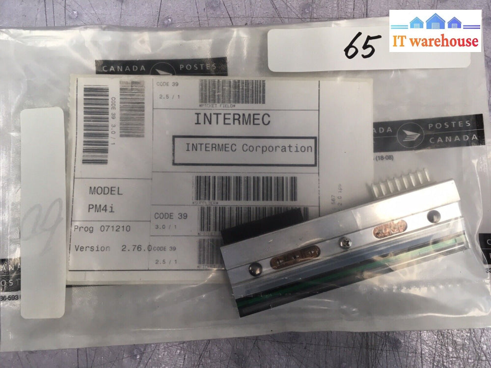 + Printhead For Intermec Label Printer Pm4I Pf4I 1-959032 1-959033 Tested