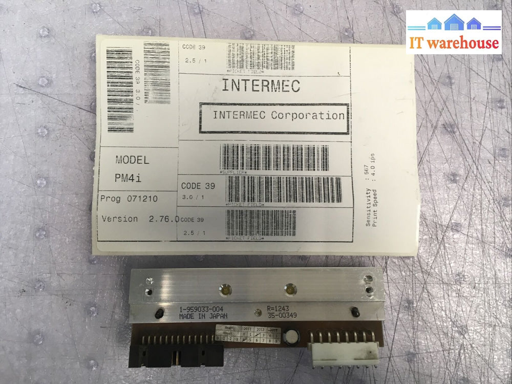 Printhead For Intermec Label Printer PM4i PF4i 1-959032 1-959033,Tested