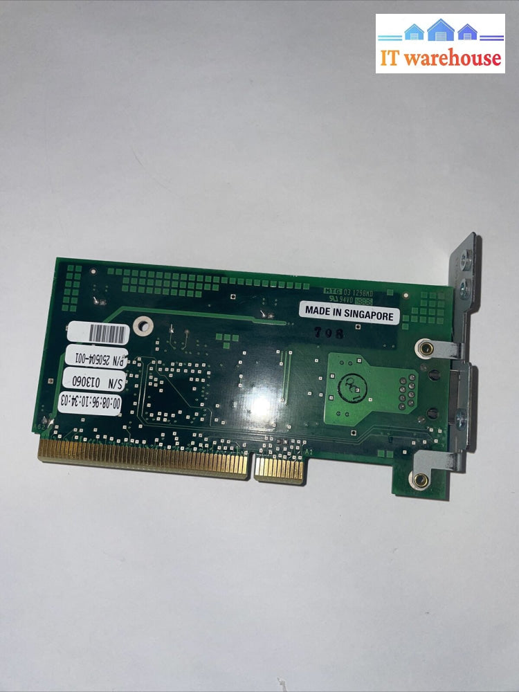 Printronix Pci Network Sub Assembly 251403-001 250504-001 10/100Base-T