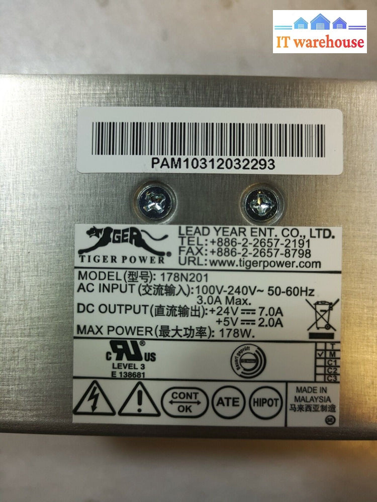 -  PRINTRONIX T4M/SL4M - TIGER Power Supply 178N201