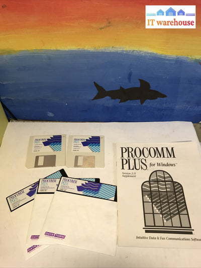 Procomm plus for windows in 1.44/3.25 inch floppy disks