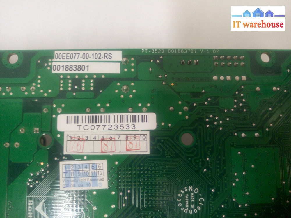 - Pt-8520 Mainboard For Par Tech M5080-01R Touchscreen System