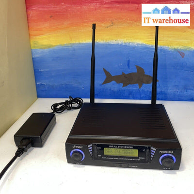 PYLE  PDWM3300 Dual Channel UHF Wireless Microphone System