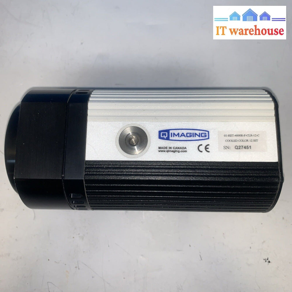 QImaging Retiga 4000R Digital CCD Camera Fast 1394 FireWire Cooled Mono 12-Bit
