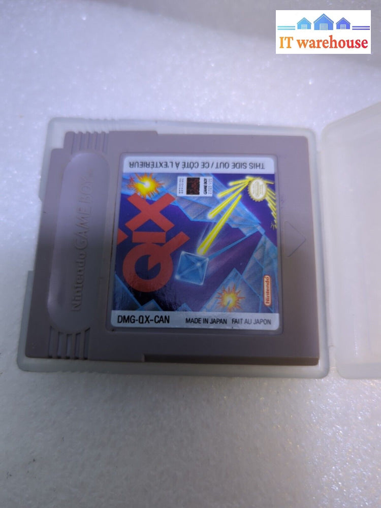 QIX DMG-QX-CAN GAME CARTRIDGE FOR NINTENDO GAMEBOY  -