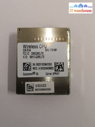 Qualcomm 3G Q26 Elite Wireless CPU AirPrime CDMA 2000 1xRTT module 1101481