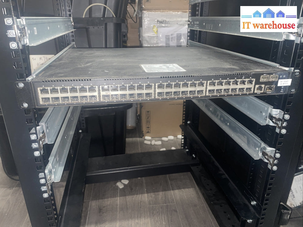 QUANTA LB4M 48PORT GIGABIT 10/100/1000+DUAL 10GB SFP + PORT SWITCH