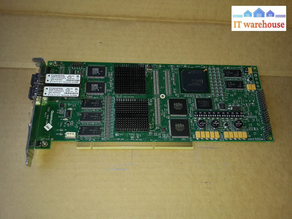 + Quantum 54-85302-01 Dual Fiber Optic Board 850 nm FTLF8519F2KNL Card Module