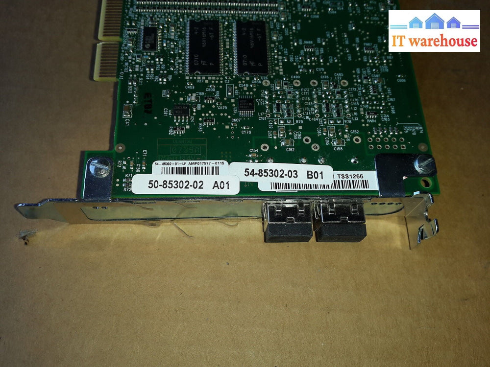 + Quantum 54-85302-01 Dual Fiber Optic Board 850 nm FTLF8519F2KNL Card Module