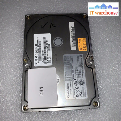 Quantum Fireball Plus AS 10.2GB QMP10000AS-A IDE 3.5" Hard Drive AS10A014 TESTED