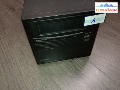 + Quantum SDLT 600 External Tape Drive TR-S34BX-EY LVD SDLT600 300/600Gb #17 A