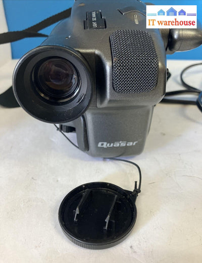 Quasar Palmcorder VM510-K x6 Digital Zoom Camcorder With Battery & AC (Read) ~