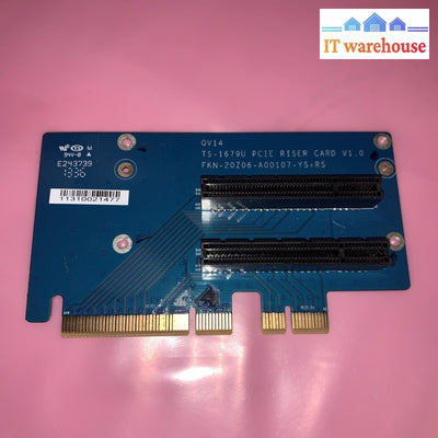 QV14 TS-1679U PCIE Riser Card  for QNAP TS-EC1679U-RP network attached storage