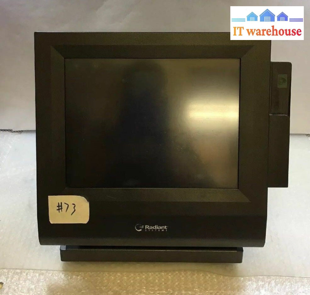 ~ Radiant Systems P1210 POS system OA00535