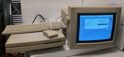 Rare Vintage Apple PC Macintosh LC M0350 With Monitor /Keyboard /Mouse Working -