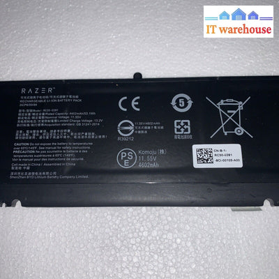 Razer Blade Stealth 13” (2019) | RZ09-028 battery RC30-0281 (used working)